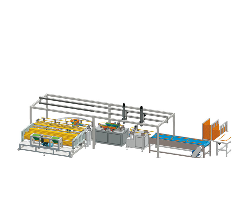 贵阳圆管梯前后、后脚自动生产线